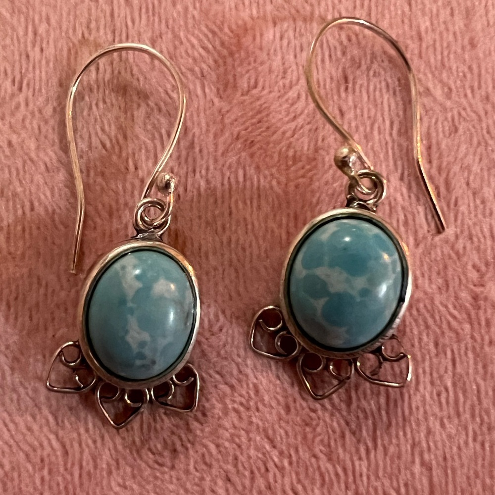 🆕 Turquoise Dangle Earrings